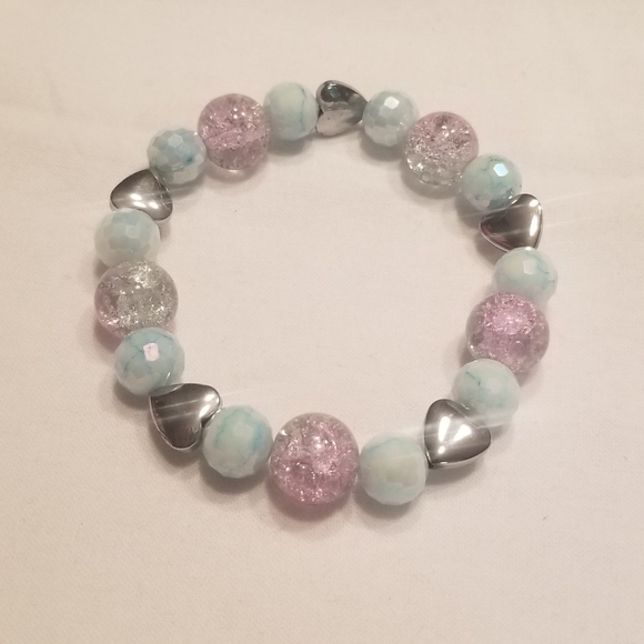 🎉HPx2!! 🐚 Super cute pink & blue bracelet set - Picture 3 of 4